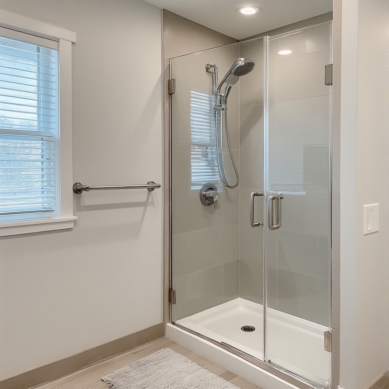 walk in shower, , Bathroom Safety Tips